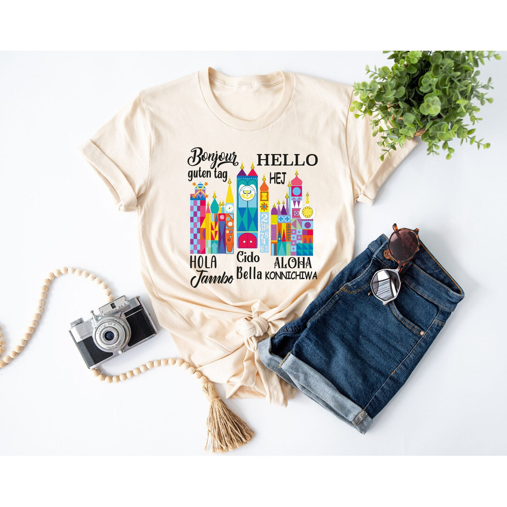 It's a Small World Shirt, Disney Shirt, Disney Small World, Many Languages T-shirt, Magic Kingdom Shirt, - 1.jpg