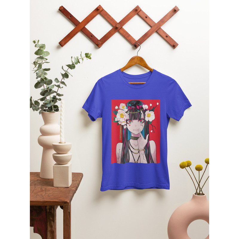 Anime girl T-shirt, Anime shirt, Anime merch, Anime graphic tee, Waifu shirt, Anime lover gift, Manga lover gift, Manga waifu shirt - 2.jpg