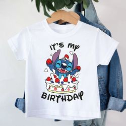 its my birthday t-shirt, stitch shirt, disney birthda