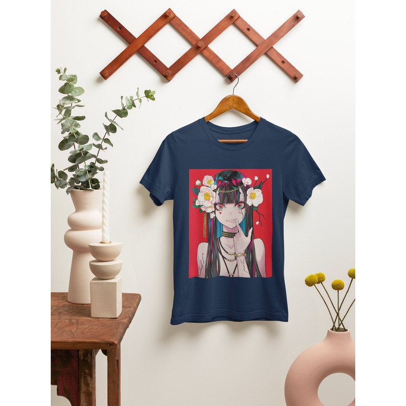 Anime girl T-shirt, Anime shirt, Anime merch, Anime graphic tee, Waifu shirt, Anime lover gift, Manga lover gift, Manga waifu shirt - 7.jpg