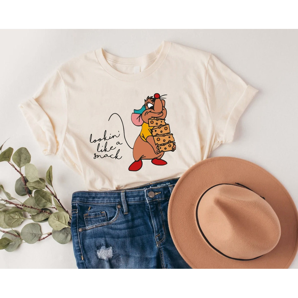 Lookin' Like A Snack Gus-Gus Shirt, Disney Cindrella Shirt, Disney Snacks, Disneyland Trip Shirt, Disney Family Shirt, Disneyland, Cindrella - 1.jpg