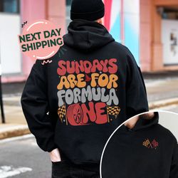 sundays are for f1 t shirt, aesthetic racing shirt, formula 1 sundays shirt, formula 1 gifts, race sweatshirt