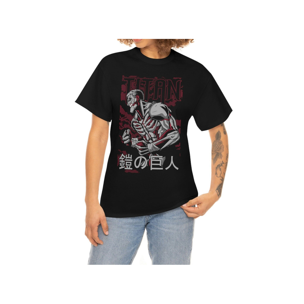 AOT Armored Titan T-Shirt, Graphic Anime Shirt, Gym shirt,  Anime Unisex T-Shirt, Anime Manga Shirt, Anime Lovers Shirt, Gymrat Shirt - 3.jpg