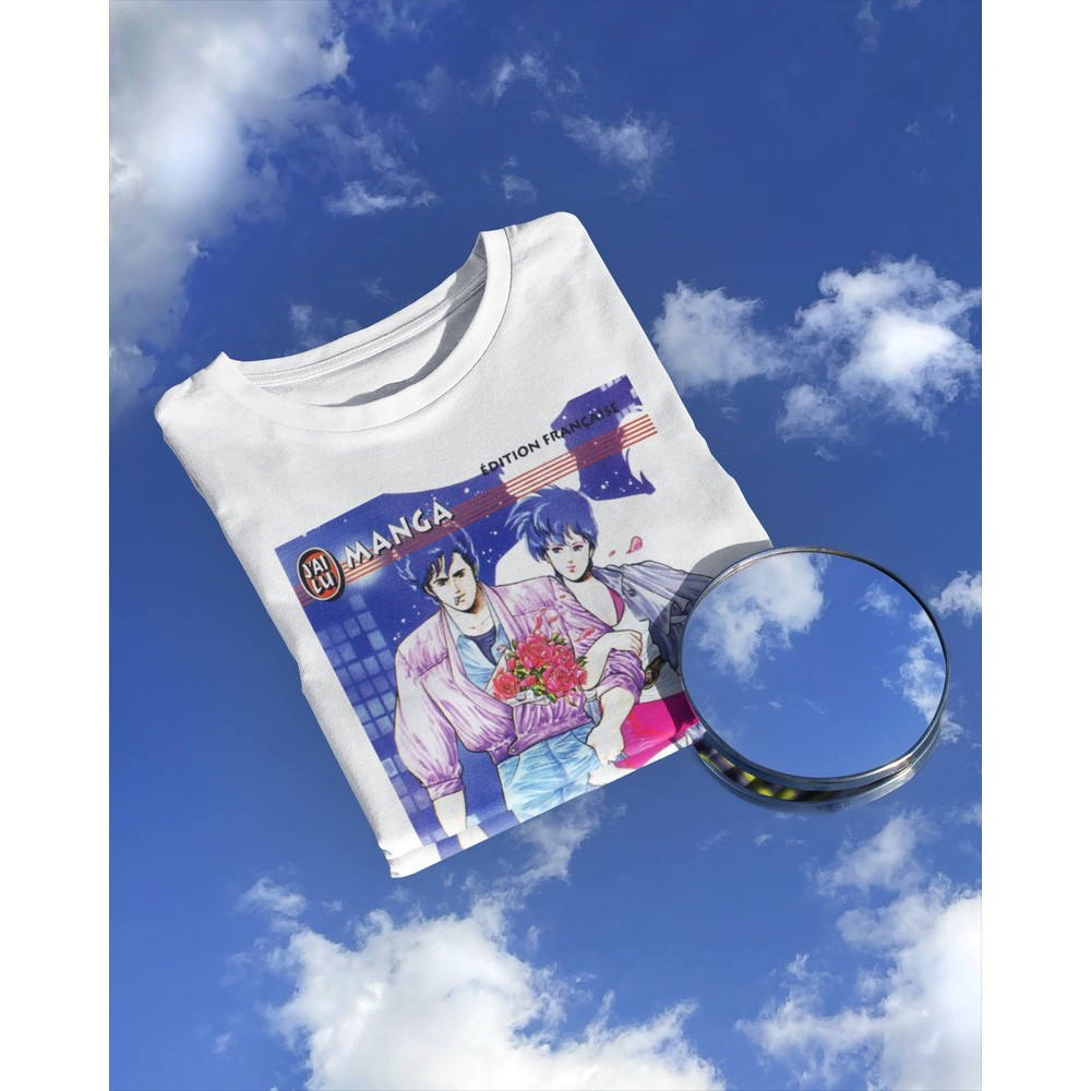 City Hunter Unisex T Shirt Vintage Anime Tee , Anime Gift, Manga Shirt, Anime T Shirt, 90s Anime, Harajuku clothing, Japanese aesthetic tee - 8.jpg