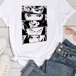 cool anime white t-shirt design svg,png t-shirt printing black and white