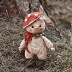 Mushroom Toy Amigurumi | Crochet Pattern PDF