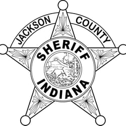 indiana sheriff badge jackson county vector file black white vector outline or line art file
