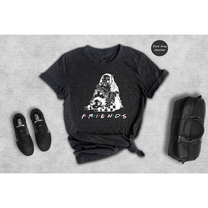 Friends Anime Shirt, Demon T-Shirt, Manga Lover Shirt, Anime Gift Tees, Anime fans, Japanese Cartoon, Japan Anime T-Shirt - 3.jpg