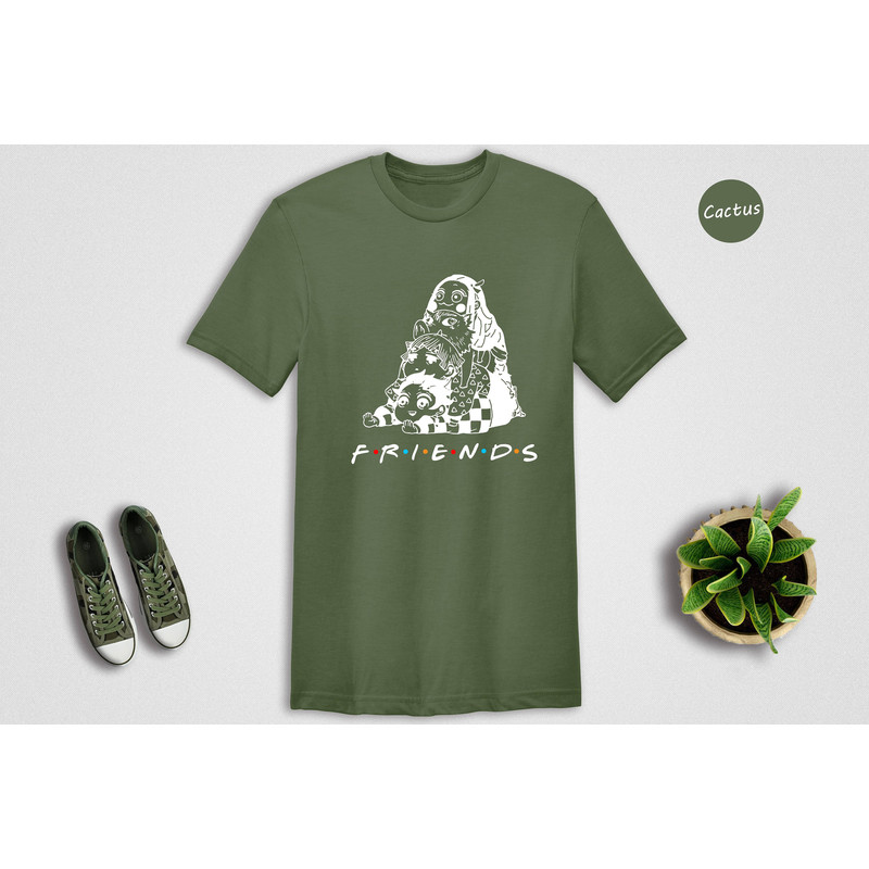 Friends Anime Shirt, Demon T-Shirt, Manga Lover Shirt, Anime Gift Tees, Anime fans, Japanese Cartoon, Japan Anime T-Shirt - 4.jpg
