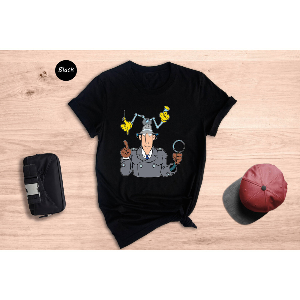 Inspector Gadget T-Shirt, Gadget Cartoon Shirt, Cool Cartoon Shirt, Cute Cartoon Shirt, Vintage Cartoon Shirt - 2.jpg