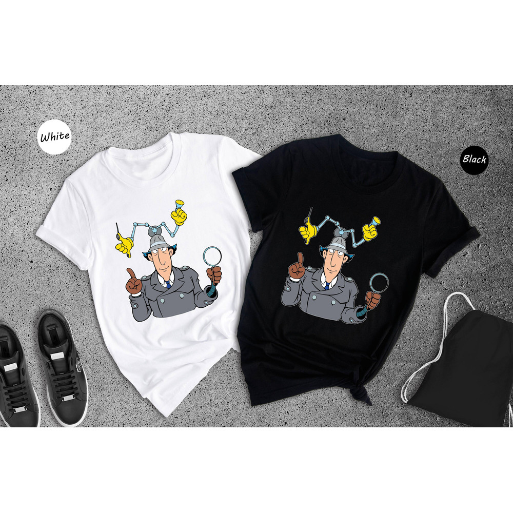 Inspector Gadget T-Shirt, Gadget Cartoon Shirt, Cool Cartoon Shirt, Cute Cartoon Shirt, Vintage Cartoon Shirt - 7.jpg