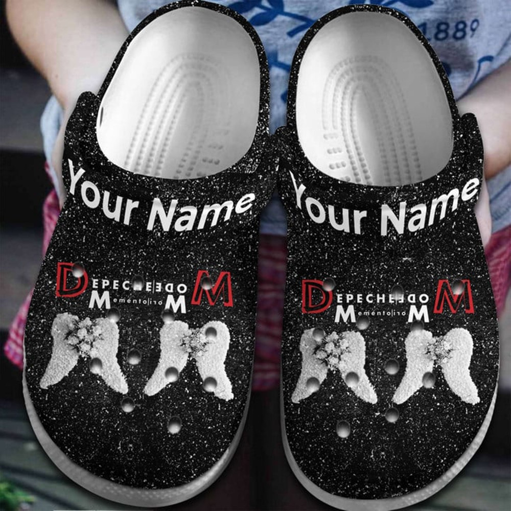 Footwearmerch Depeche Mode Band Crocs Crocband Clogs Shoes Comfortable for men women - Footwearmerch.jpg
