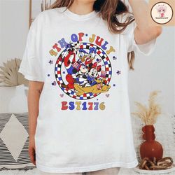 4th of july est 1776 shirt, disney mickey mouse shirt, happy independence day shirt, mickey mouse shirt, independence t-