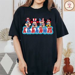 disney freedom shirt, 4th july shirt, independence day, disney gift, disney mickey t-shirt, disney independence shirt