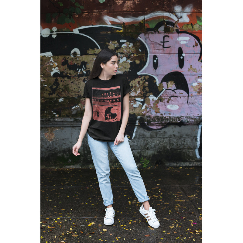 Japanese Manga T-shirt, Necessary Evil, Anime Aesthetic Shirt, Edgy Clothing, Sad Girls Tee, Cute Kawaii, Unisex Soft Cotton Tee - 5.jpg