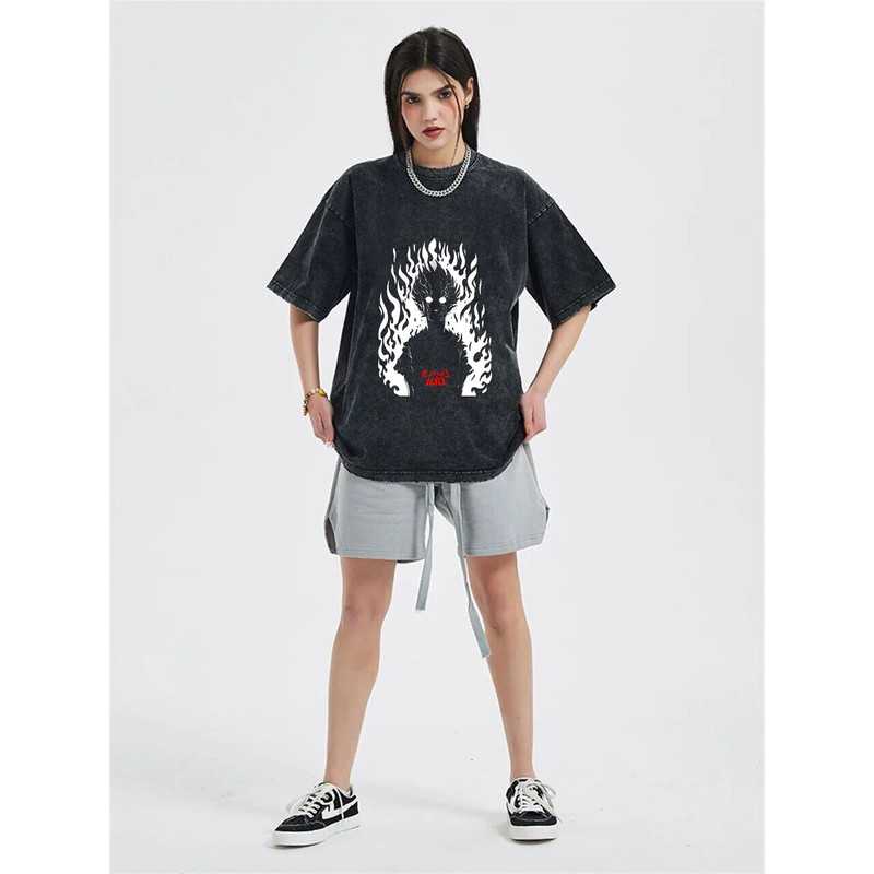 Japanese Oversized Shirts,Anime Japan T-Shirt,Anime Washed Cotton T Shirt,Harajuku Clothing, Unisex Oversized Tee, Gift for her,Gift for him - 2.jpg