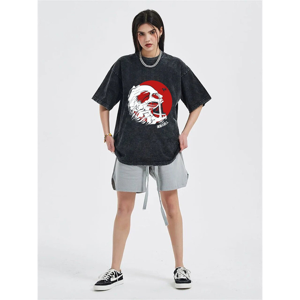 Japanese Oversized Shirts,Anime Japan T-Shirt,Anime Washed Cotton T Shirt,Harajuku Clothing, Unisex Oversized Tee, Gift for her,Gift for him - 2.jpg