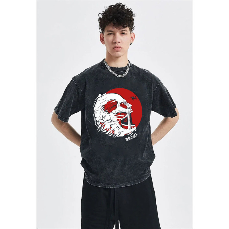 Japanese Oversized Shirts,Anime Japan T-Shirt,Anime Washed Cotton T Shirt,Harajuku Clothing, Unisex Oversized Tee, Gift for her,Gift for him - 3.jpg