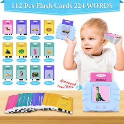 Talking Flash Cards Learning Toys Educational Toddlers Toys For Kids Speech Therapy Toys Autism Toys