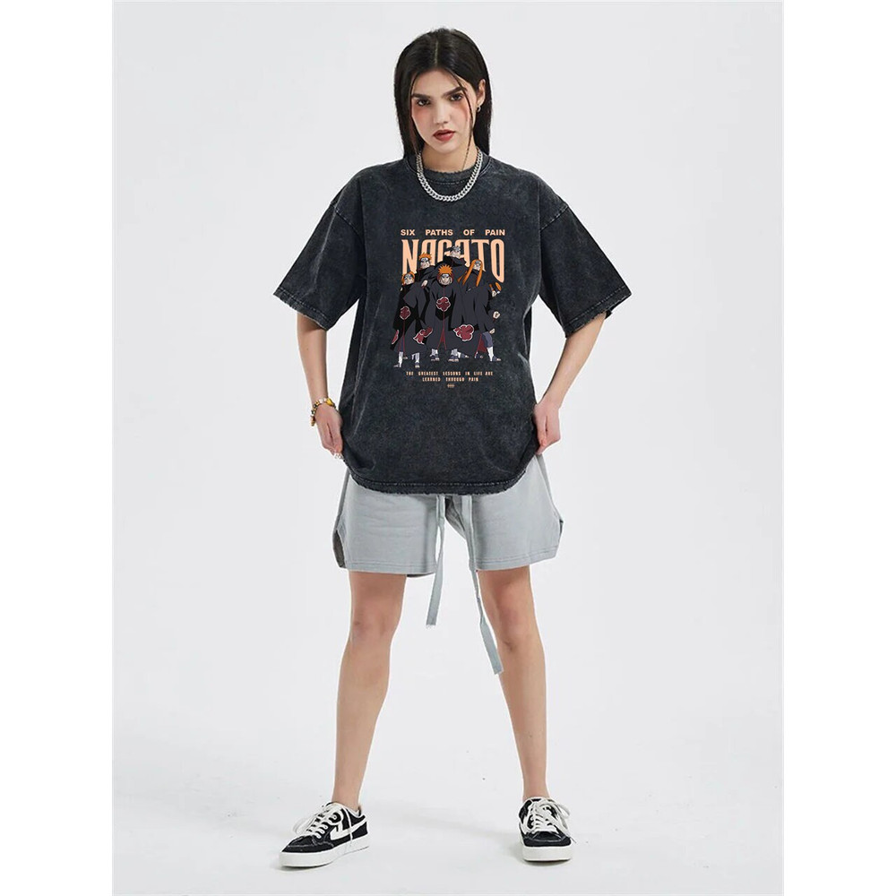 Japanese Oversized Shirts,Anime Japan T-Shirt,Anime Washed Cotton T Shirt,Harajuku Clothing, Unisex Oversized Tee, Gift for her,Gift for him - 3.jpg