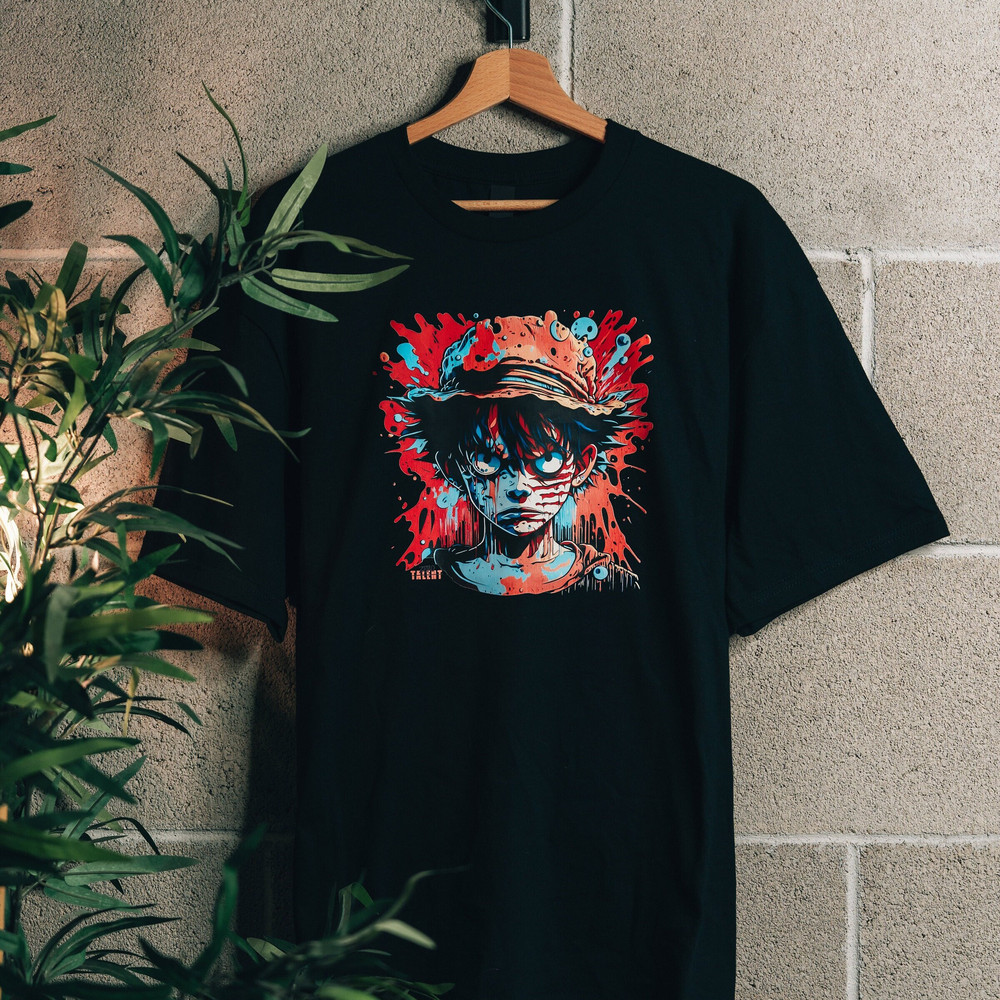 Psychedelic Luffy T-shirt - 1.jpg