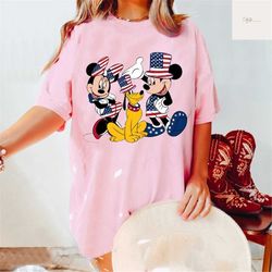 mickey and friends shirt, happy 4th of july, disney independence t-shirt, independence shirt, disney shirt, 4th of july