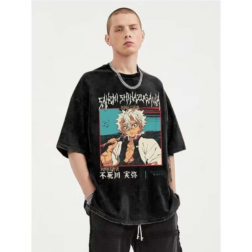 Trending Fan Art Demon Shirt, Vintage T-shirt, Anime Shirt Street Style T-shirt For Men's & Women's - 4.jpg