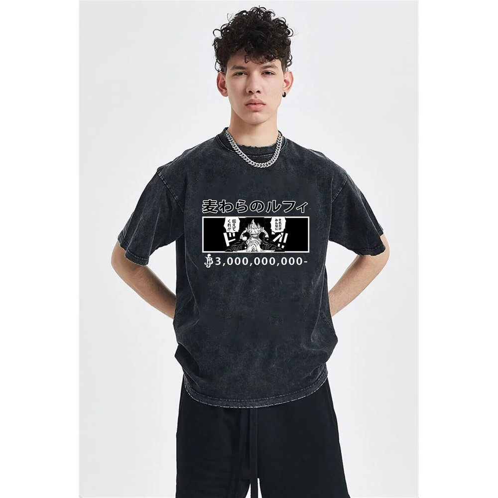 Unisex oversized vintage anime Shirt, Anime Japan T-Shirt, Anime Washed Cotton T Shirt, Anime Lover Gift, Retro Anime Tee, For Men and Women - 2.jpg