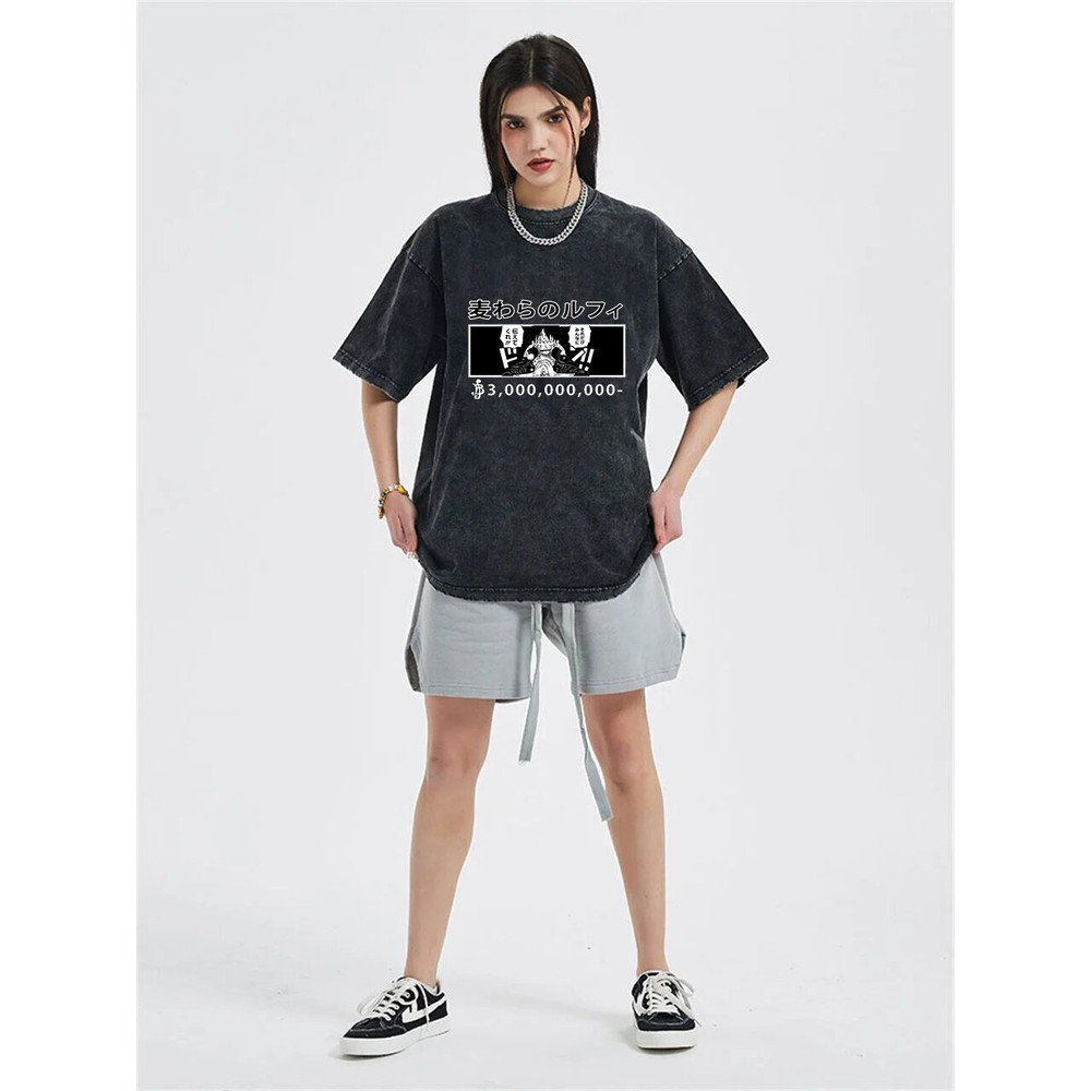 Unisex oversized vintage anime Shirt, Anime Japan T-Shirt, Anime Washed Cotton T Shirt, Anime Lover Gift, Retro Anime Tee, For Men and Women - 3.jpg