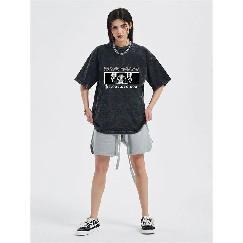 Unisex oversized vintage anime Shirt, Anime Japan T-Shirt, Anime Washed Cotton T Shirt, Anime Lover Gift, Retro Anime Tee, For Men and Women - 3.jpg