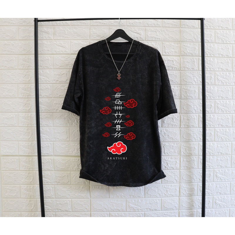 Unisex oversized vintage anime tshirt, aesthetic clothing, Cotton washed shirts, graphic anime tee, anime manga shirts,anime lover gifts - 1.jpg