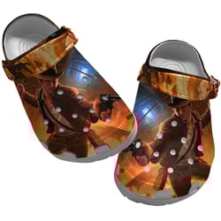 movie crocs, raiders of the lost ark crocs, movie sandals, indiana jones, raiders of the lost ark clog shoes unisex