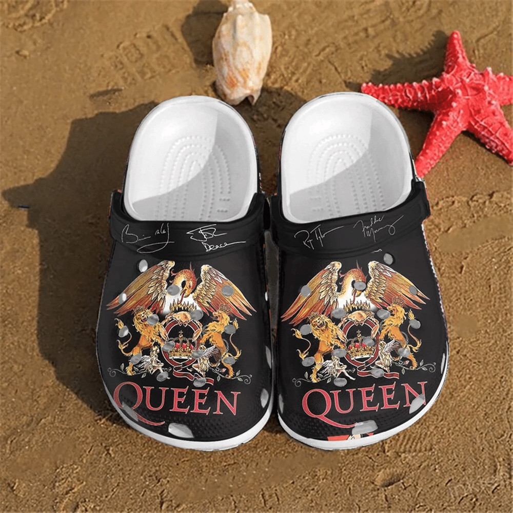 Footwearmerch Queen Crocs Clog Shoes - Footwearmerch.jpg