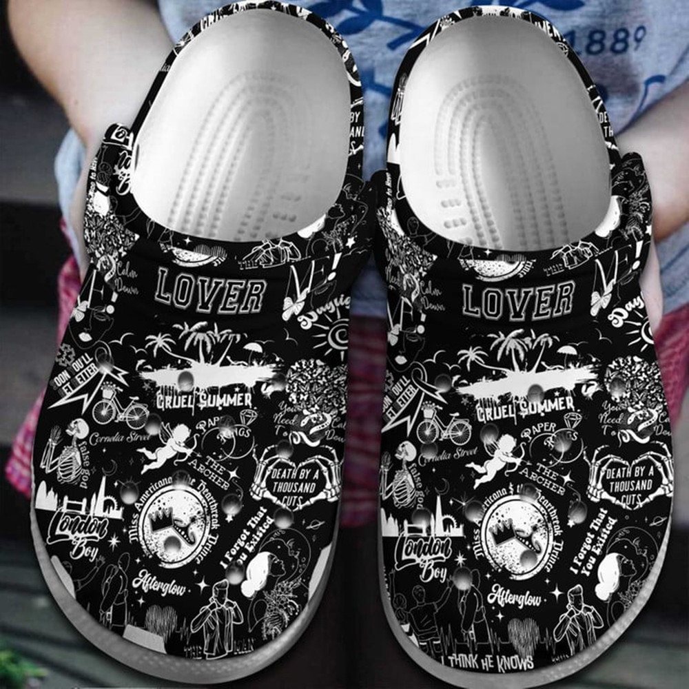 Footwearmerch Taylor Swift Clogs Crocs Comfortable Crocband Shoes For Men Women - Footwearmerch.jpg