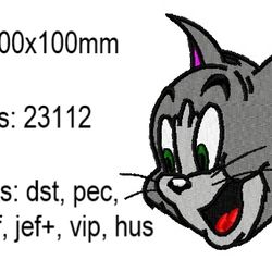 tom embroidery design