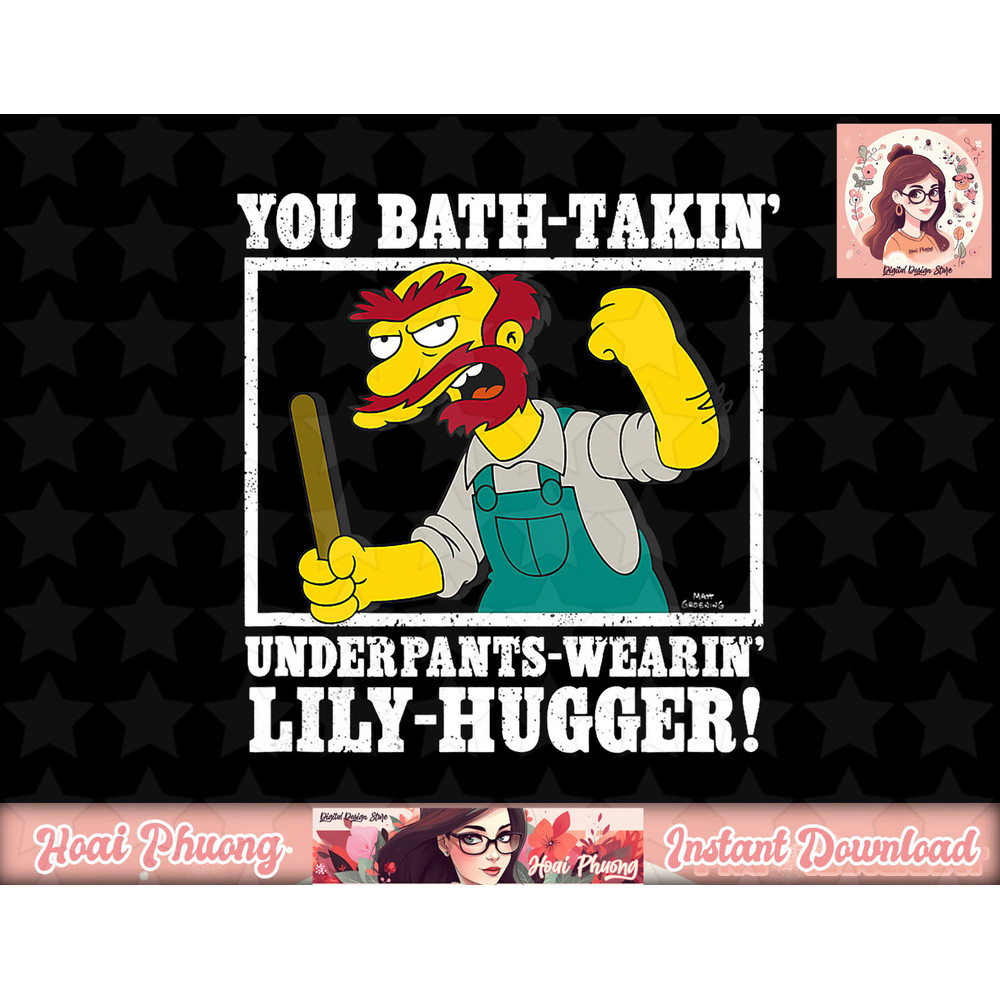 The Simpsons Willie Bath-Takin Underpants-Wearin png, instant download.jpg