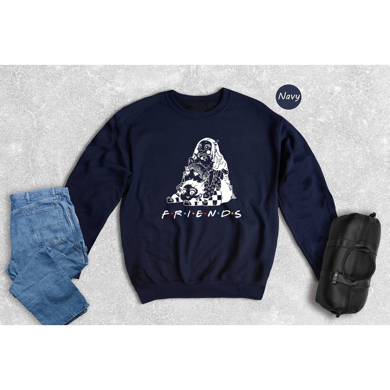 Friends Anime Shirt, Demon T-Shirt, Manga Lover Shirt, Anime Gift Tees, Anime fans, Japanese Cartoon, Japan Anime T-Shirt - 7.jpg