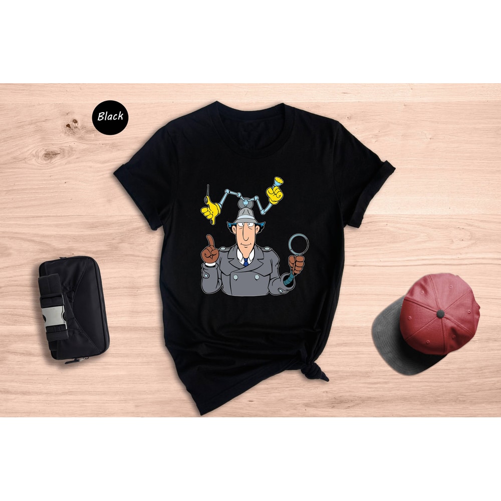 Inspector Gadget T-Shirt, Gadget Cartoon Shirt, Cool Cartoon Shirt, Cute Cartoon Shirt, Vintage Cartoon Shirt - 2.jpg