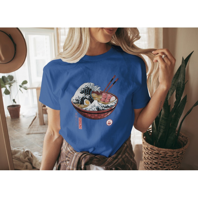 Japanese Noodle T Shirt, Japanese Shirt, Anime Crewneck T-shirt, Anime Movie Shirt, Funny Anime Shirt, Vintage Anime T Shirt, Japanese Style - 8.jpg