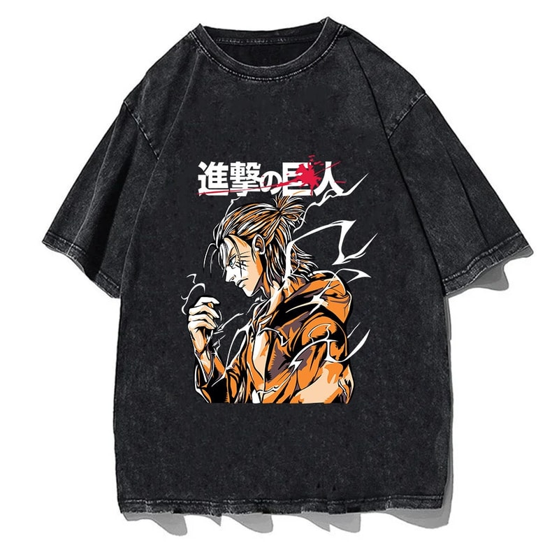 Japanese Oversized Shirts,Anime Japan T-Shirt,Anime Washed Cotton T Shirt,Harajuku Clothing, Unisex Oversized Tee, Gift for her,Gift for him - 1.jpg