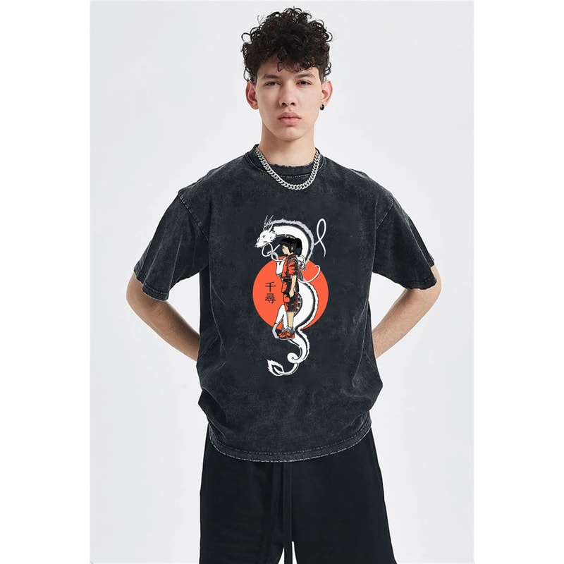 Japanese Oversized Shirts,Anime Japan T-Shirt,Anime Washed Cotton T Shirt,Harajuku Clothing, Unisex Oversized Tee, Gift for her,Gift for him - 2.jpg