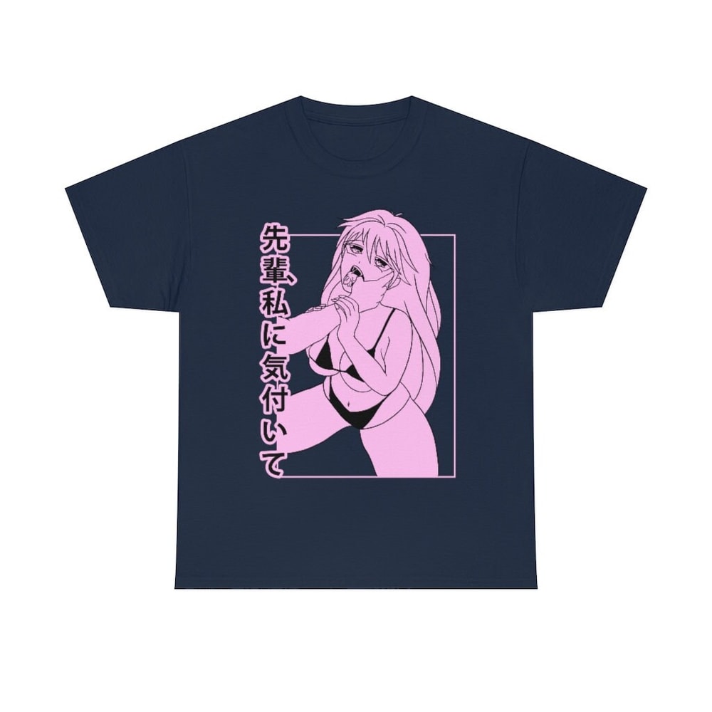 Lewd Anime Ahegao Notice Me Senpai T-Shirt, Anime Shirt, Otaku Lewd Shirt, Anime T-shirt, Manga, Tumblr, Ahegao Shirt - 4.jpg