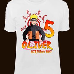 ninja birthday t-shirt, ninja t- shirts for family, personalized ninja nauro t-shirt party