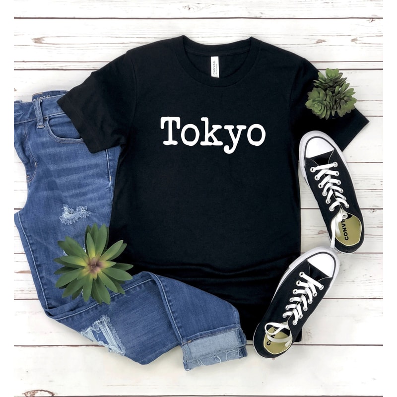 Tokyo Japan Shirt, Tokyo City Shirts, Japanese Clothes, Unisex Crew Neck Tee, City T-Shirt, Anime Tee, Tokyo Outfit, Japanese Gifts - 1.jpg