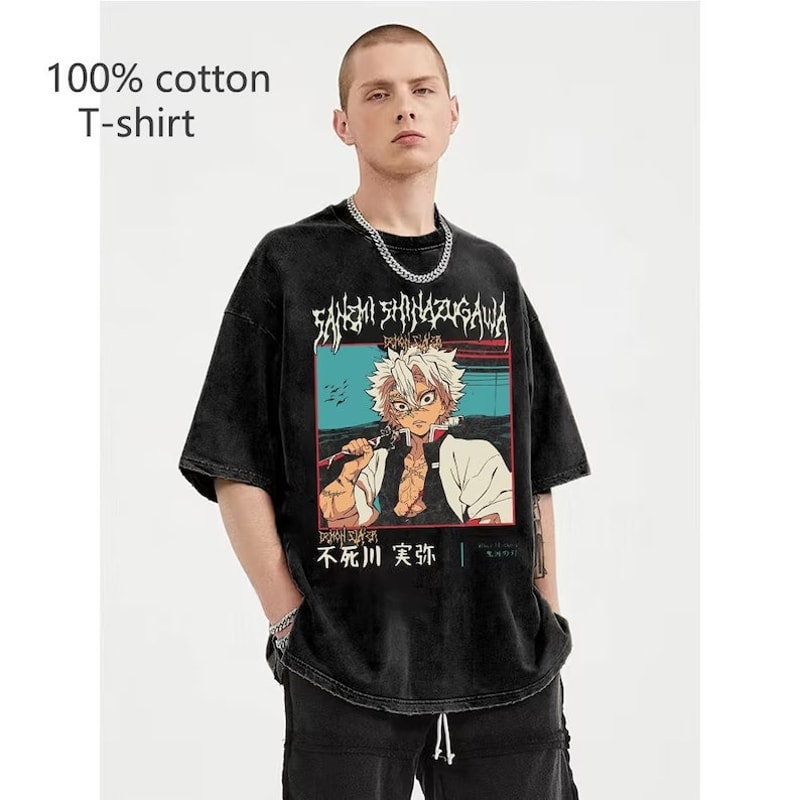 Trending Fan Art Demon Shirt, Vintage T-shirt, Anime Shirt Street Style T-shirt For Men's & Women's - 1.jpg