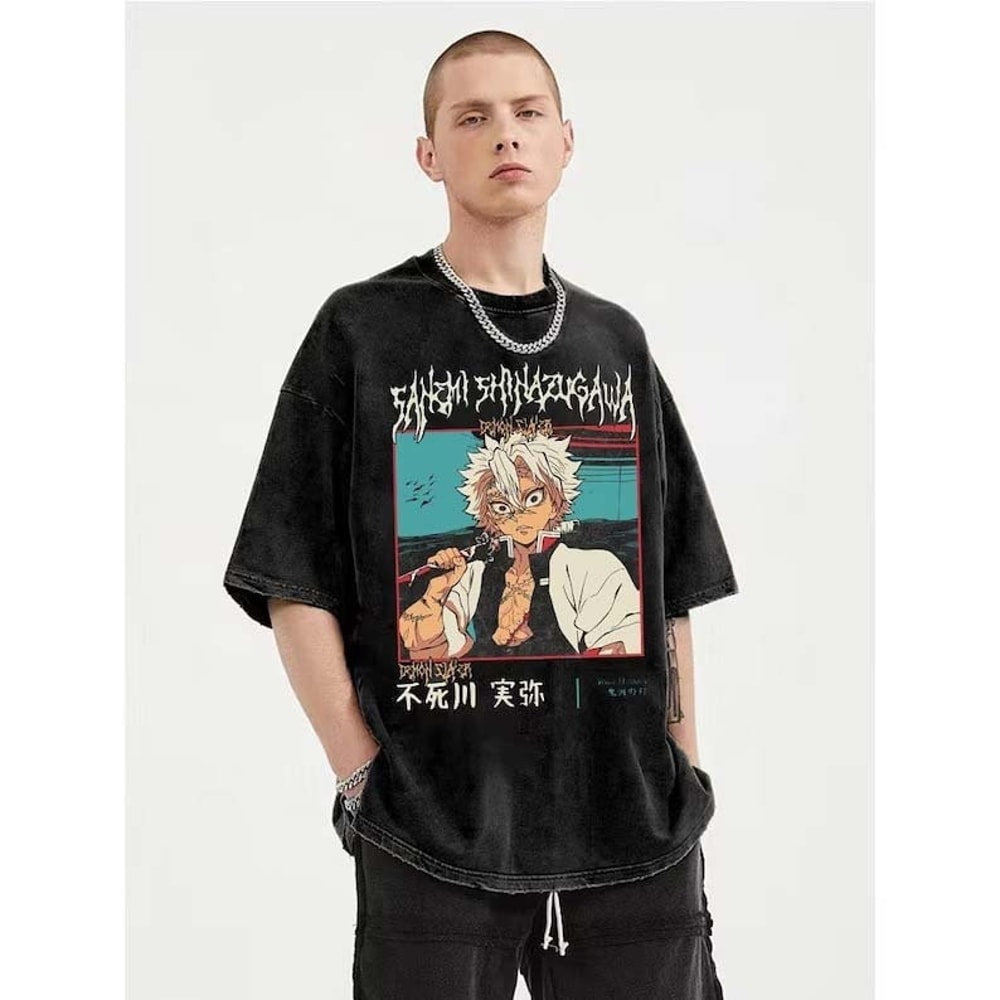 Trending Fan Art Demon Shirt, Vintage T-shirt, Anime Shirt Street Style T-shirt For Men's & Women's - 4.jpg