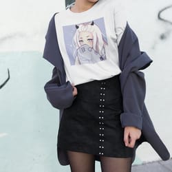 unisex anime-t shirt, anime shirt , anime, anime shirt, anime t shirt, anime clothing, kawaii, kawaii shirt, aesthetic s