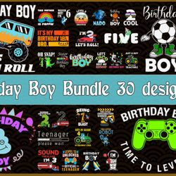 birthday boy bundle svg 30 designs birthday boy bundle svg 30 designs