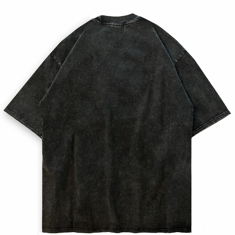 Acid Japanese T-shirt, Anime Print Tee Shirt, Street Style Cotton Unisex Tee, Harajuku Kanji Top - 2.jpg