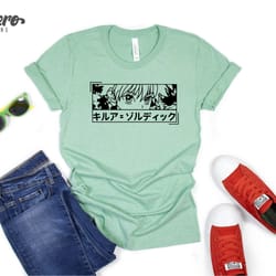 anime t-shirt, anime graphic shirt, cute anime t-shirt, gift for anime lover